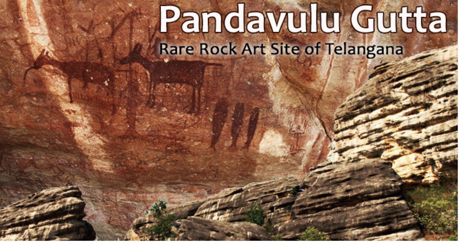 Pandavulu Gutta - Rare Rock Art Site of Telangana